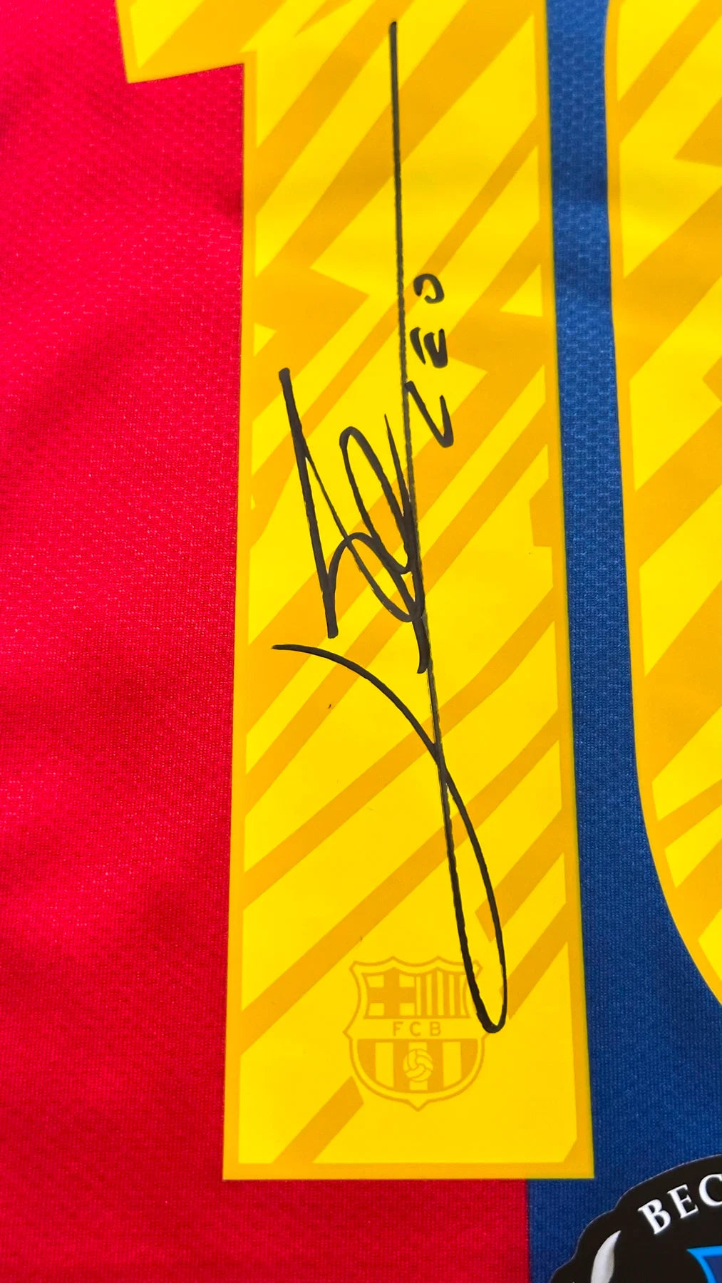 Lionel Messi Signed Barcelona #10 Jersey – Beckett Authenticated