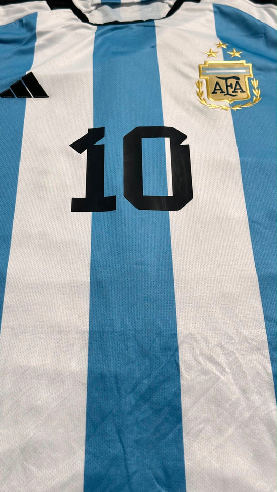 Lionel Messi Signed Argentina #10 Jersey – Beckett Authenticated