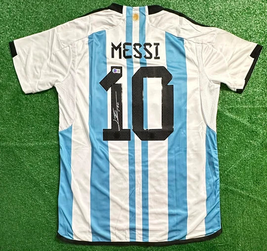 Lionel Messi Signed Argentina #10 Jersey – Beckett Authenticated