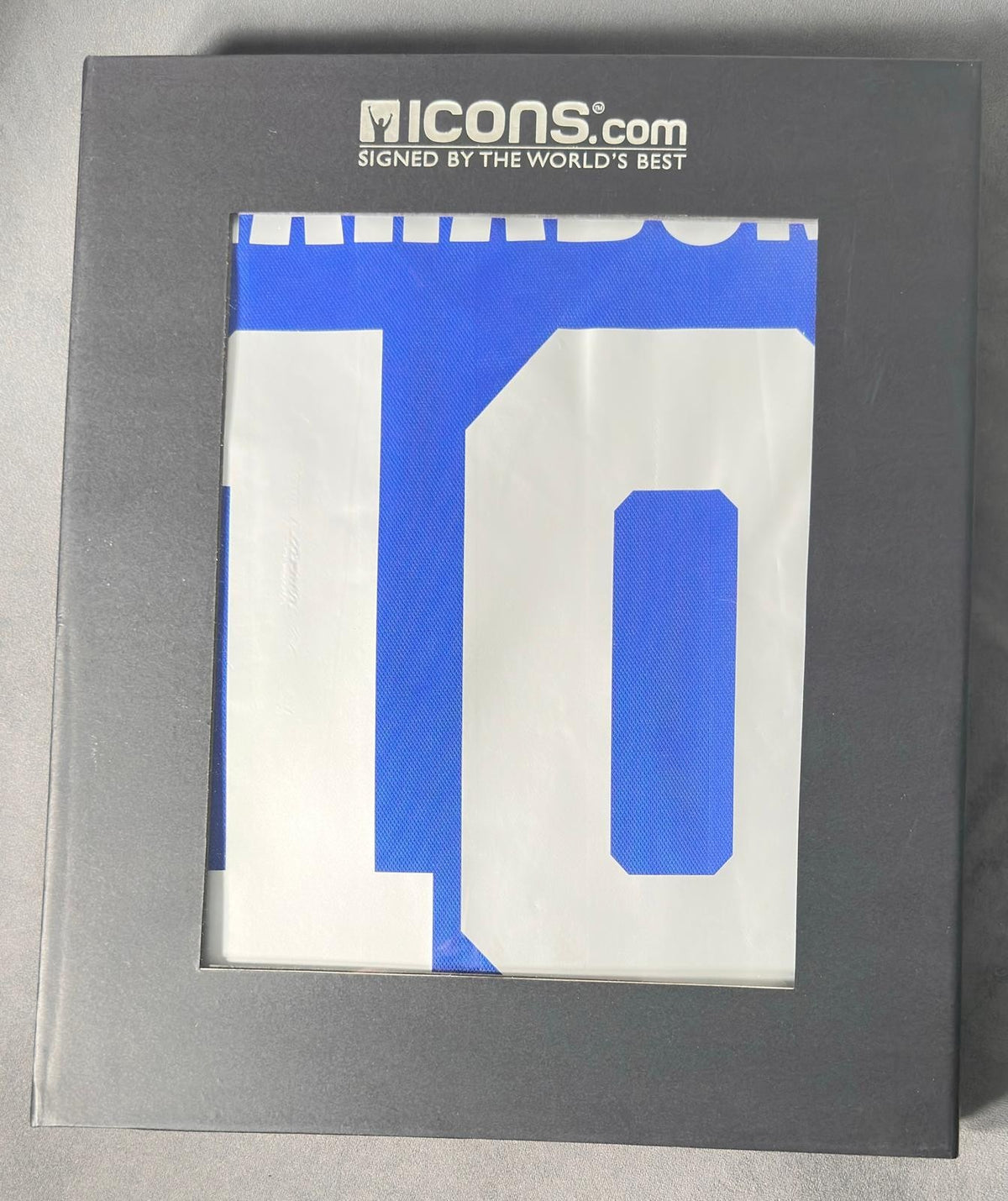 Diego Maradona signed Argentina away jersey detail view 5