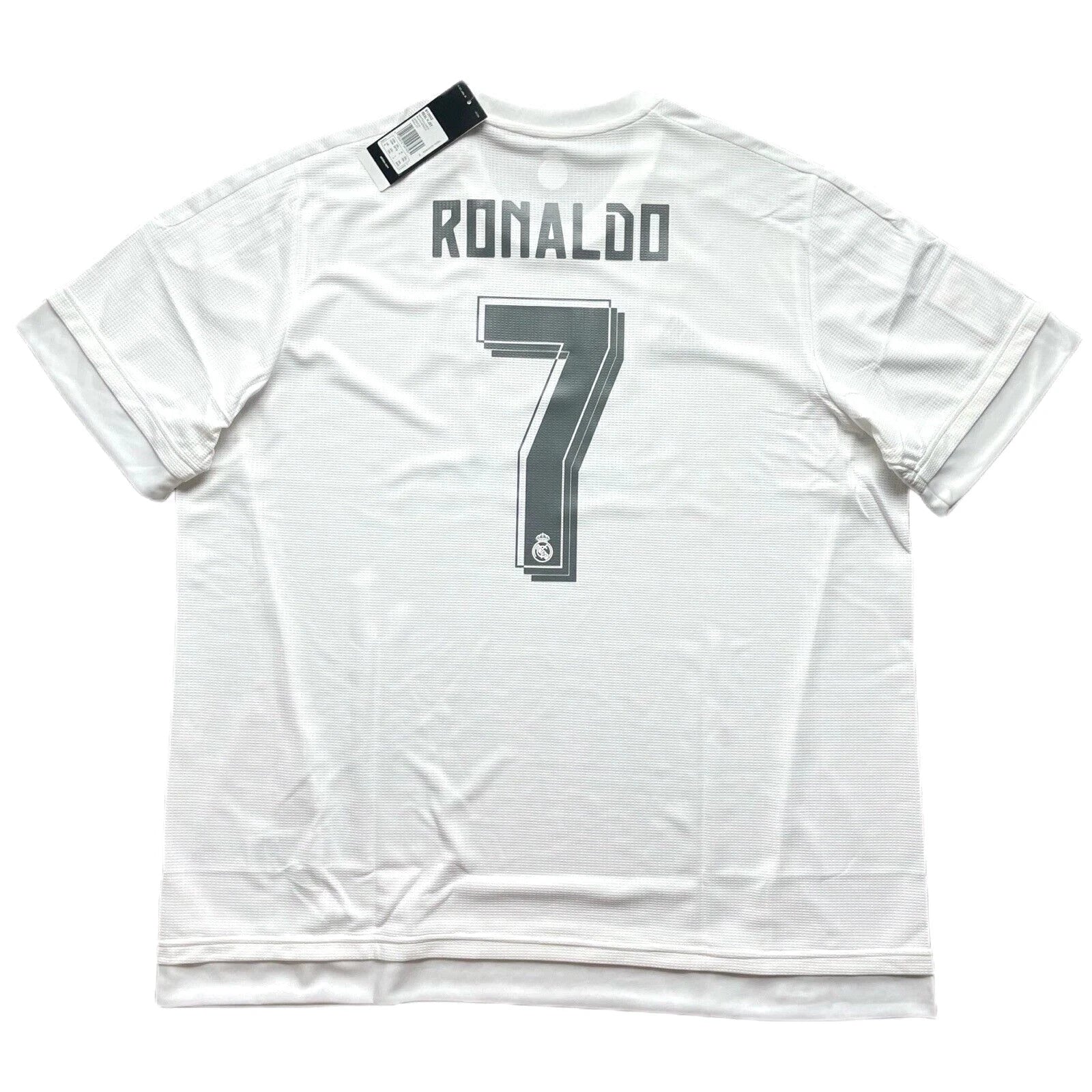 Cristiano Ronaldo 2015/16 Real Madrid Home Jersey detail view 3