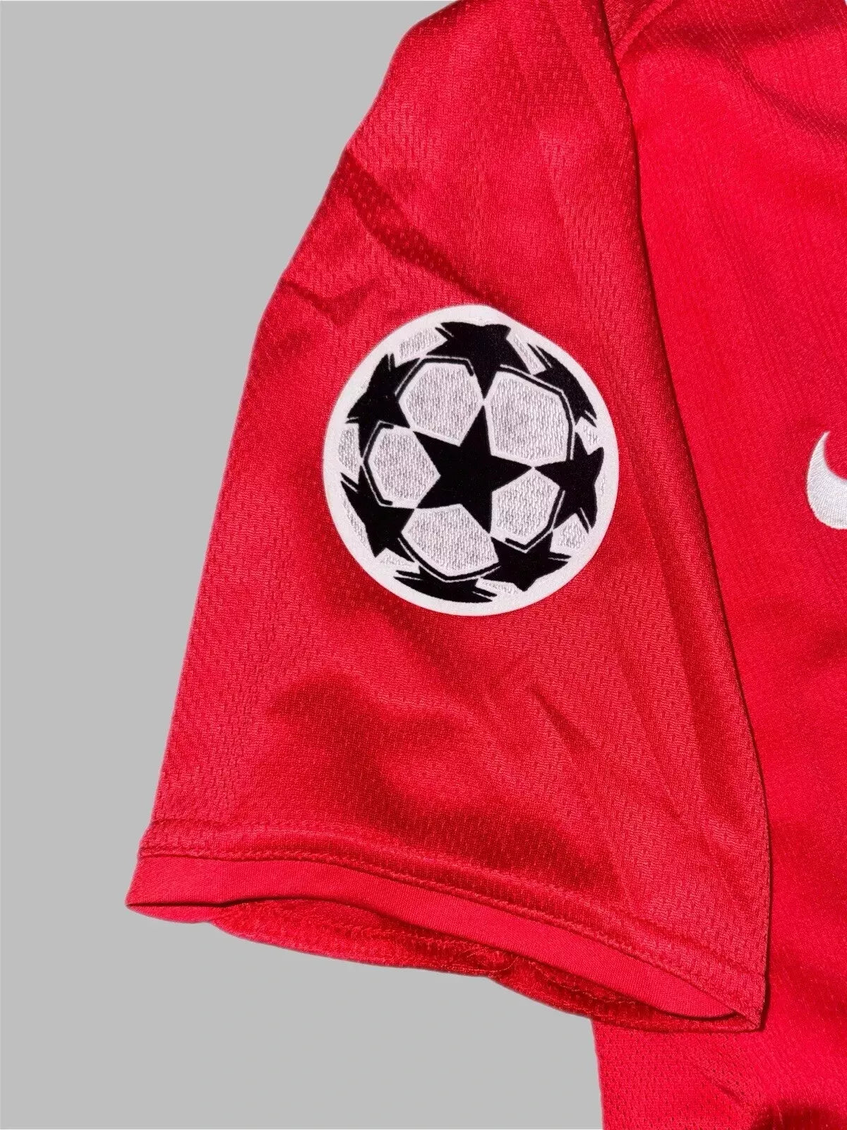 Cristiano Ronaldo 2008 Manchester United UCL Final Short-Sleeve Jersey detail view 3